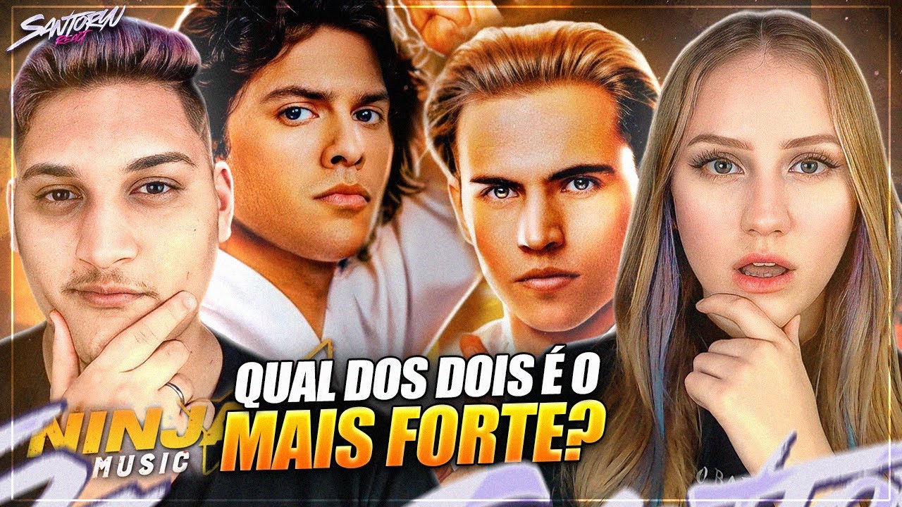 Jornada | Miguel e Robby (Cobra Kai) | Ninja Feat. ‪@Orionmcofc - REACT EM CASAL
