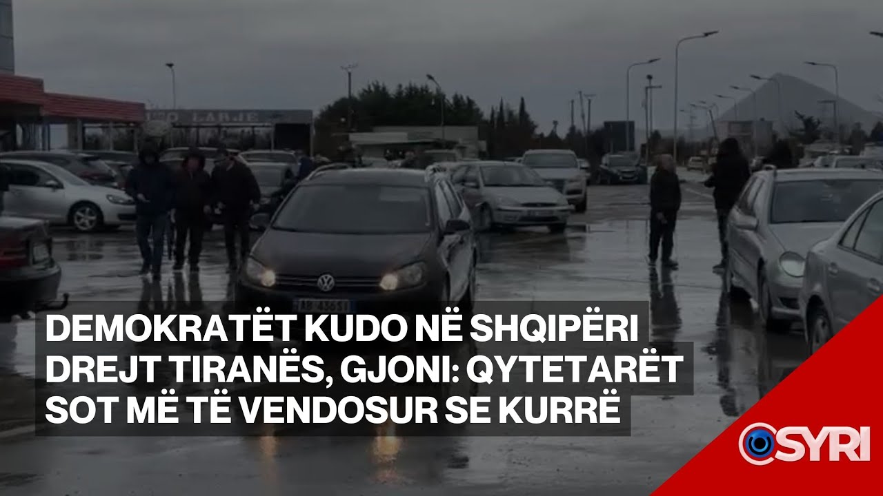 Demokratët kudo në Shqipëri drejt Tiranës, Gjoni: Qytetarët sot më të vendosur se kurrë