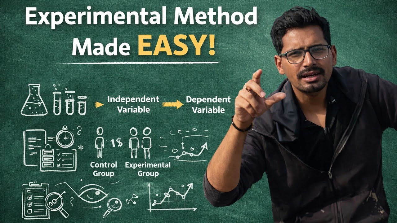 EXPERIMENTAL METHOD OF RESEARCH IN PSYCHOLOGY