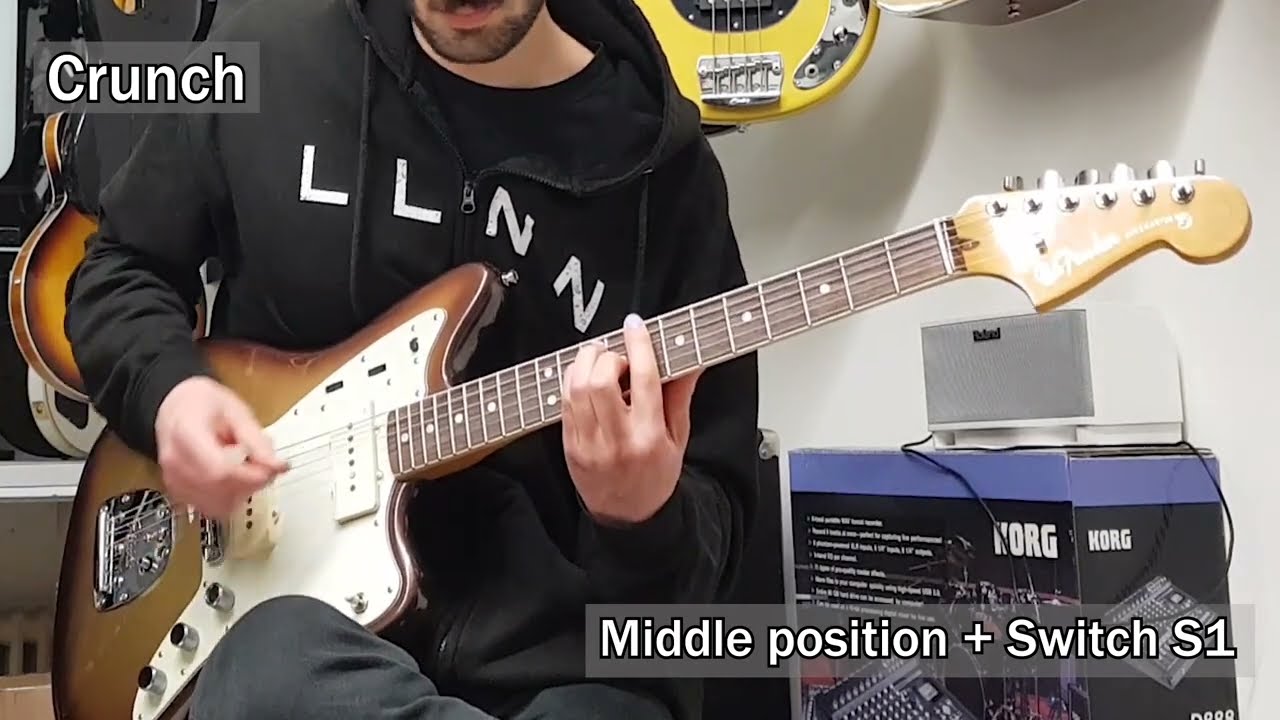 Fender Jazzmaster American Ultra - Pickups test