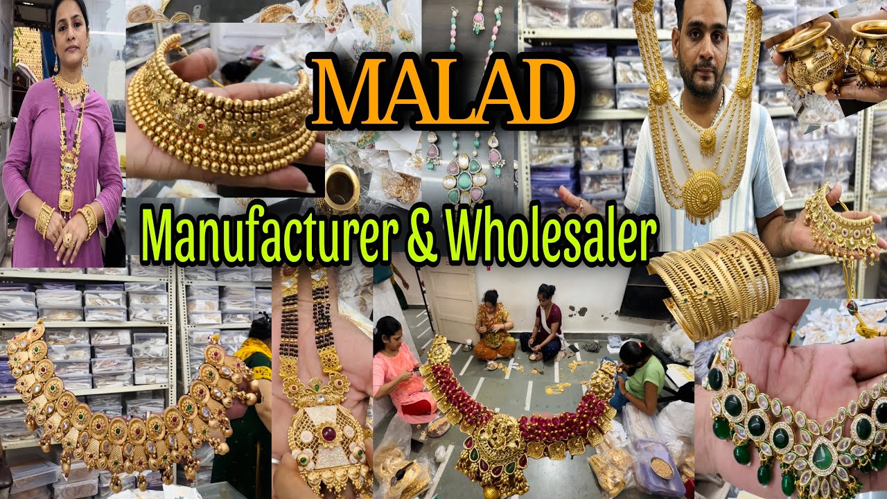 MALAD | IMITATION JEWELLERY WHOLESALE MARKET IN MUMBAI | JEWELLERY MANUFACTURE IN MALAD |