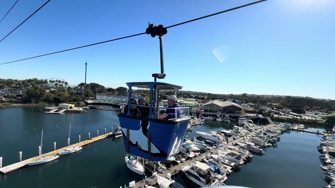 Skyride pt2 SeaWorld San Diego 2026