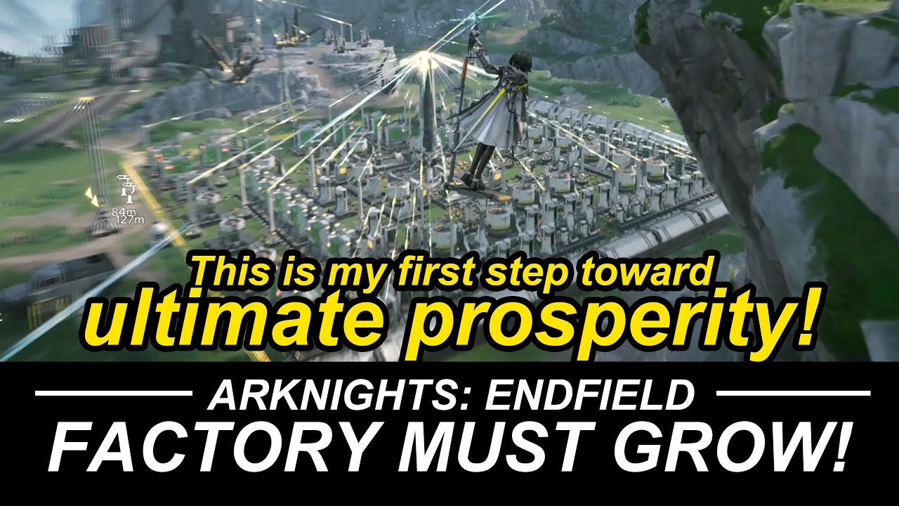 🐼FACTORY MUST GROW! | I Built a Fully Automated High-Density Camp &ndash; Arknights: Endfield Beta