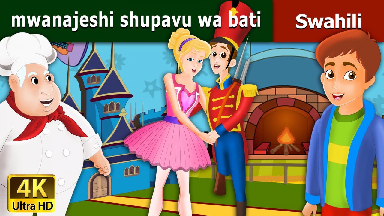 Mwanajeshi Shupavu Wa Bati | The Steadfast Tin Soldier in Swahili |  Swahili Fairy Tales