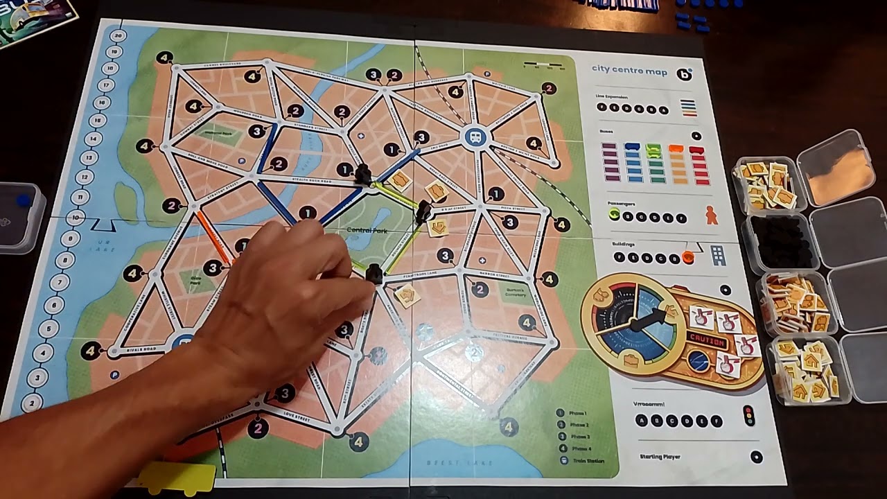 Cómo jugar Bus -juego de mesa-