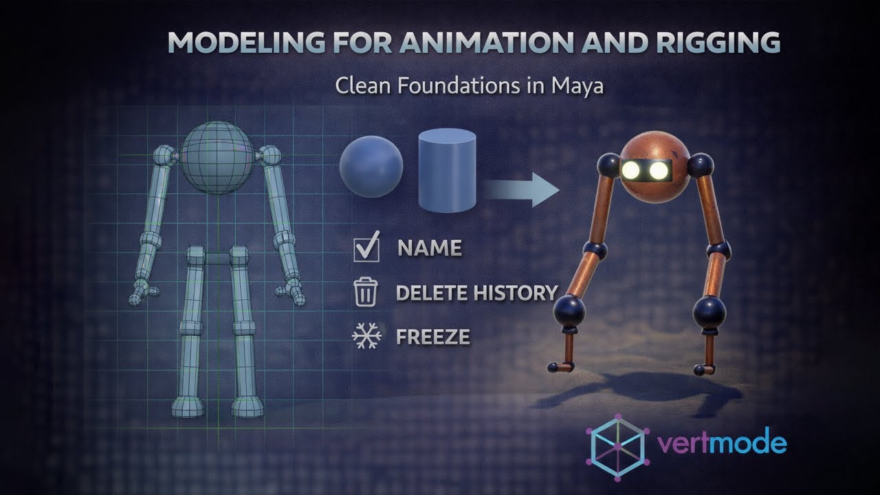 Modeling with Animation and Rigging in Mind