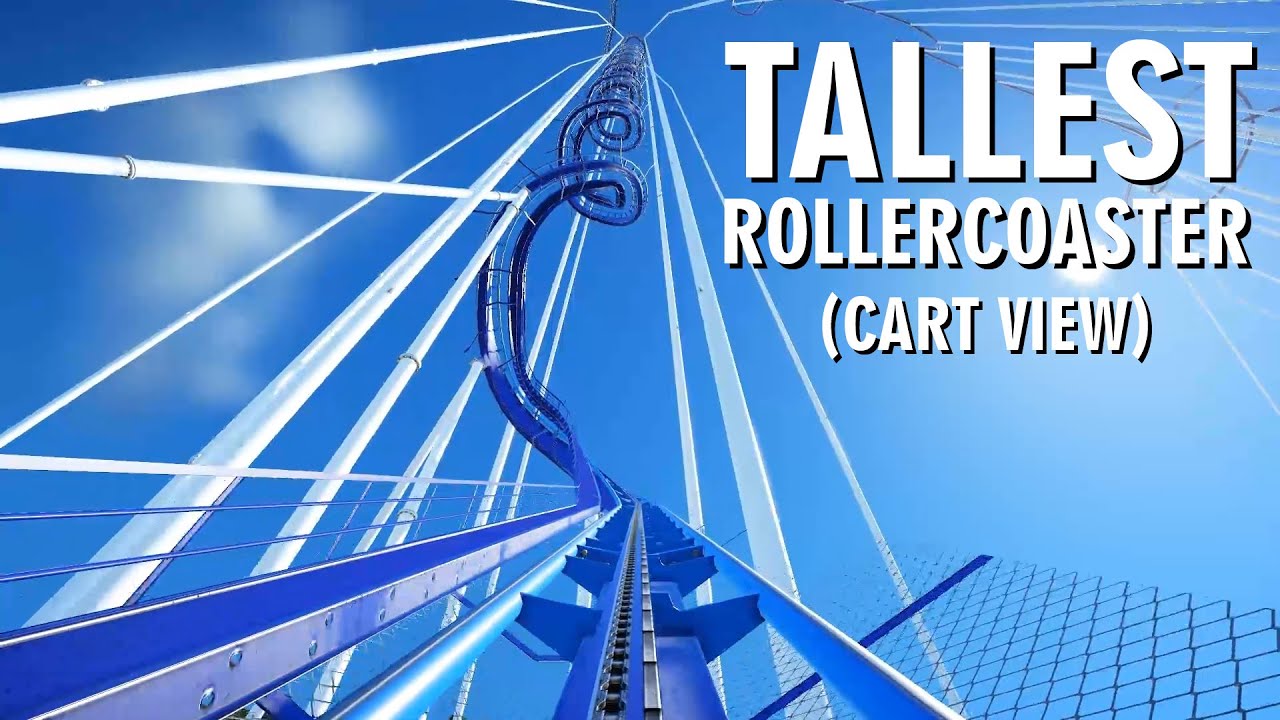 Planet Coaster Gameplay - Tallest Roller Coaster - CART VIEW