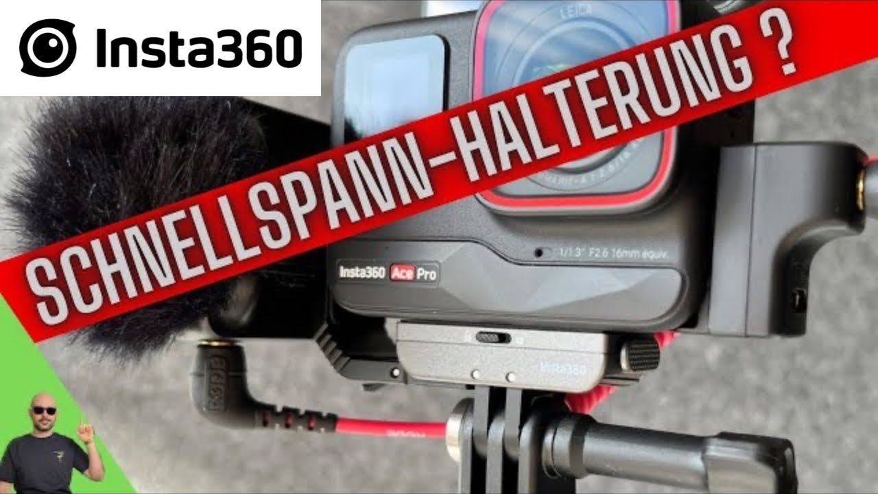 Insta360 Ace Pro - Schnellspann Halterung