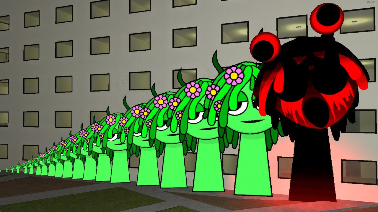 All the Sizes of Sprunki Vineria want Me to help them
