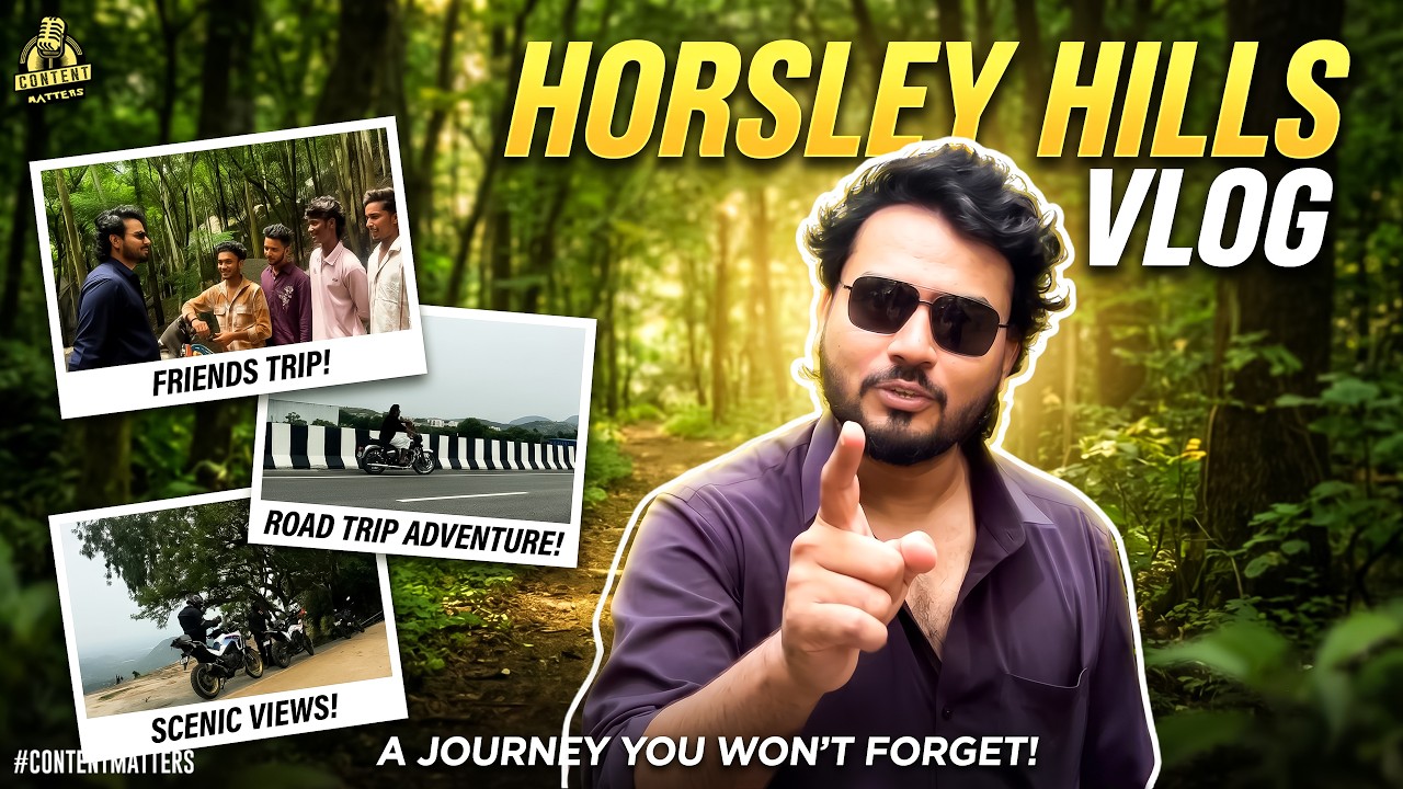 🌿 Horsley Hills Vlog | Best Hill Station Near Madanapalle | One Day Trip Guide | Andhra Pradesh