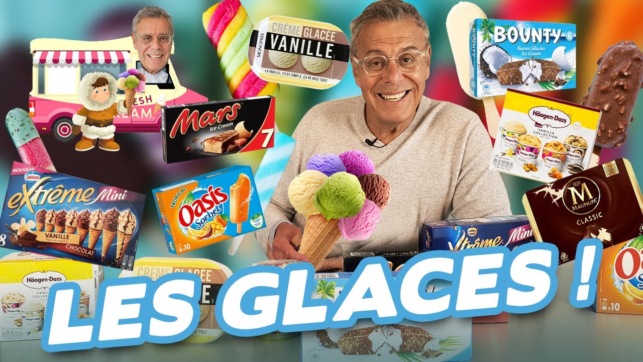 LES GLACES !! MAGNUM, HÄAGEN DAZS, BEN&JERRY'S, MARS, BOUNTY...
