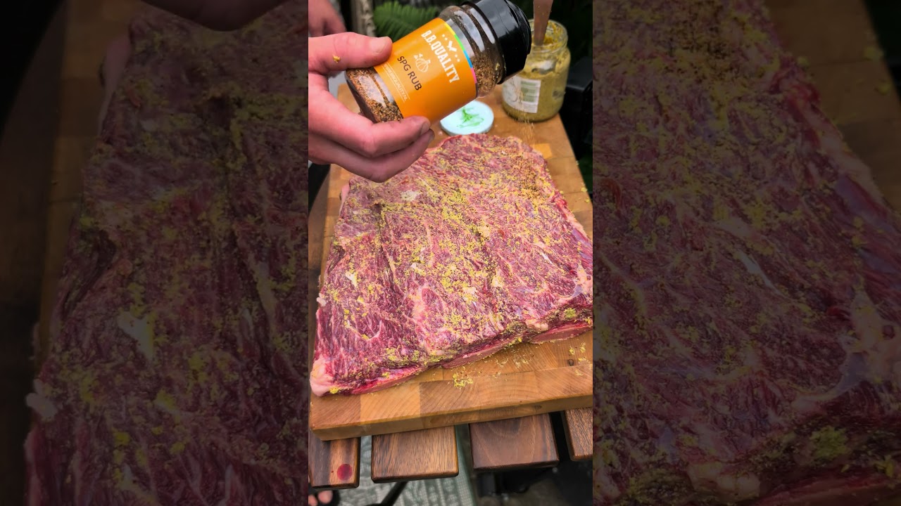 Short rib rotisserie recept - BBQuality