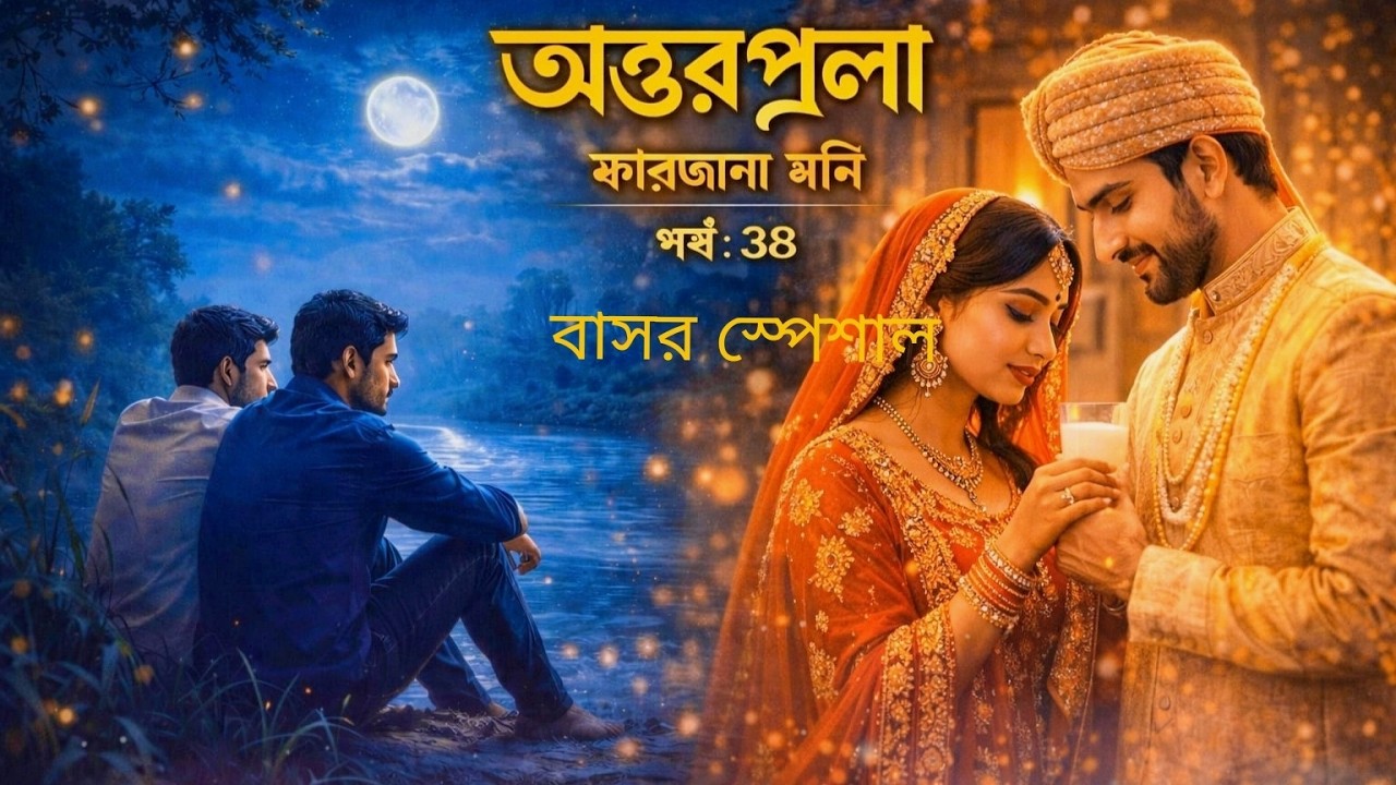 অন্তরপ্রলা।পর্ব:৩৮। আরিয়ান-সোনালীর প্রথম রাত।ভাঙা হৃদয় আর নতুন সম্পর্কের শুরু । ফারজানা মনি