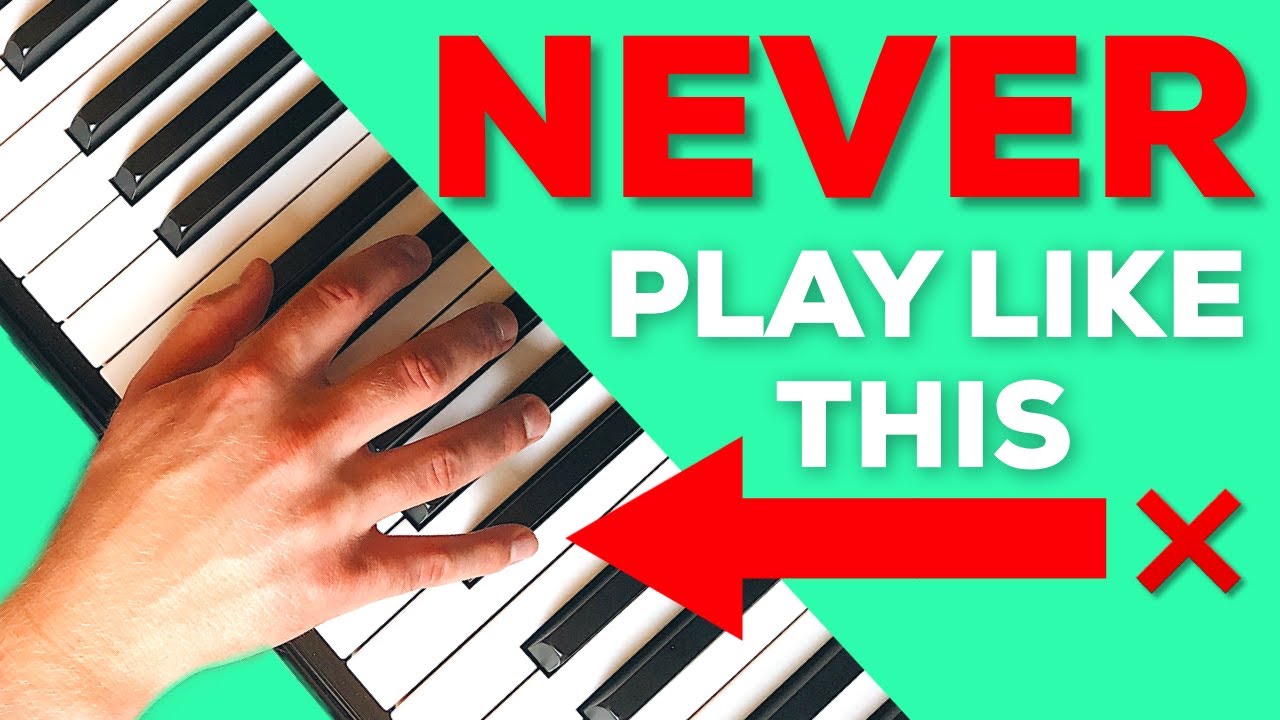 Each Finger Should NOT Go On A Separate Key Like This