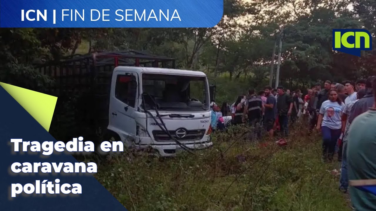 Más de 30 personas heridas tras volcarse un camión cargado de supuestos simpatizantes políticos