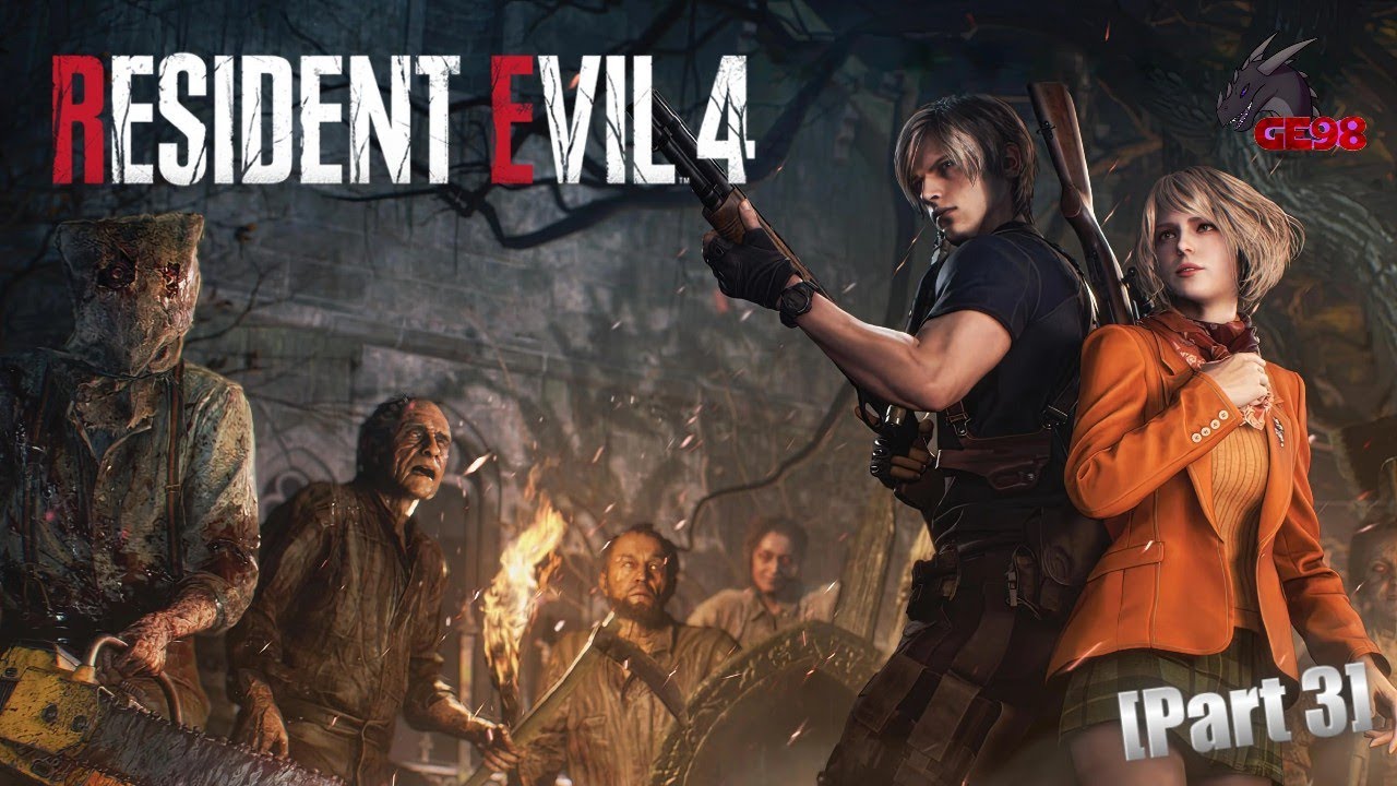 saving Ashley and heading to the castle Resident Evil 4 remake [Part 3]