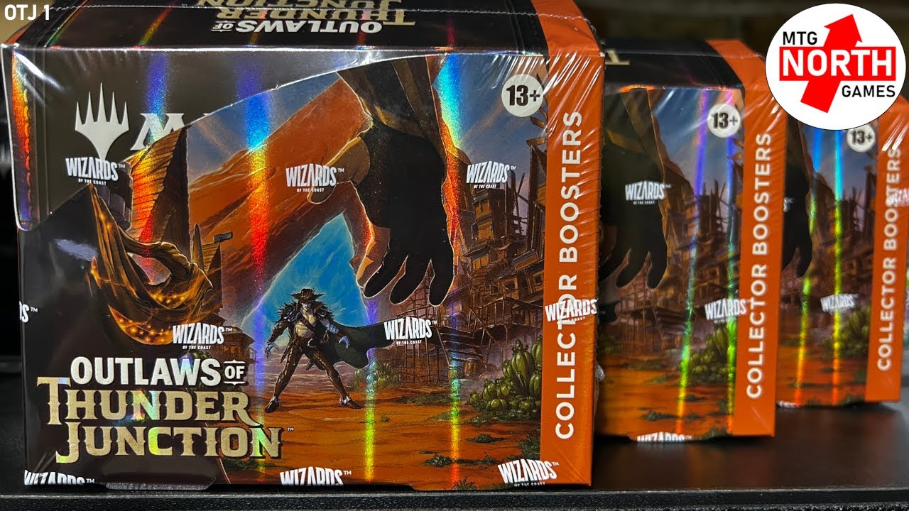 Our First Look: Outlaws of Thunder Junction Triple Collector Box Opening