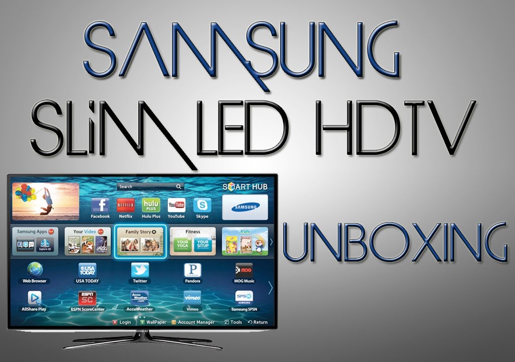 UNBOXING: Samsung 40-Inch 1080p Slim LED Smart HDTV