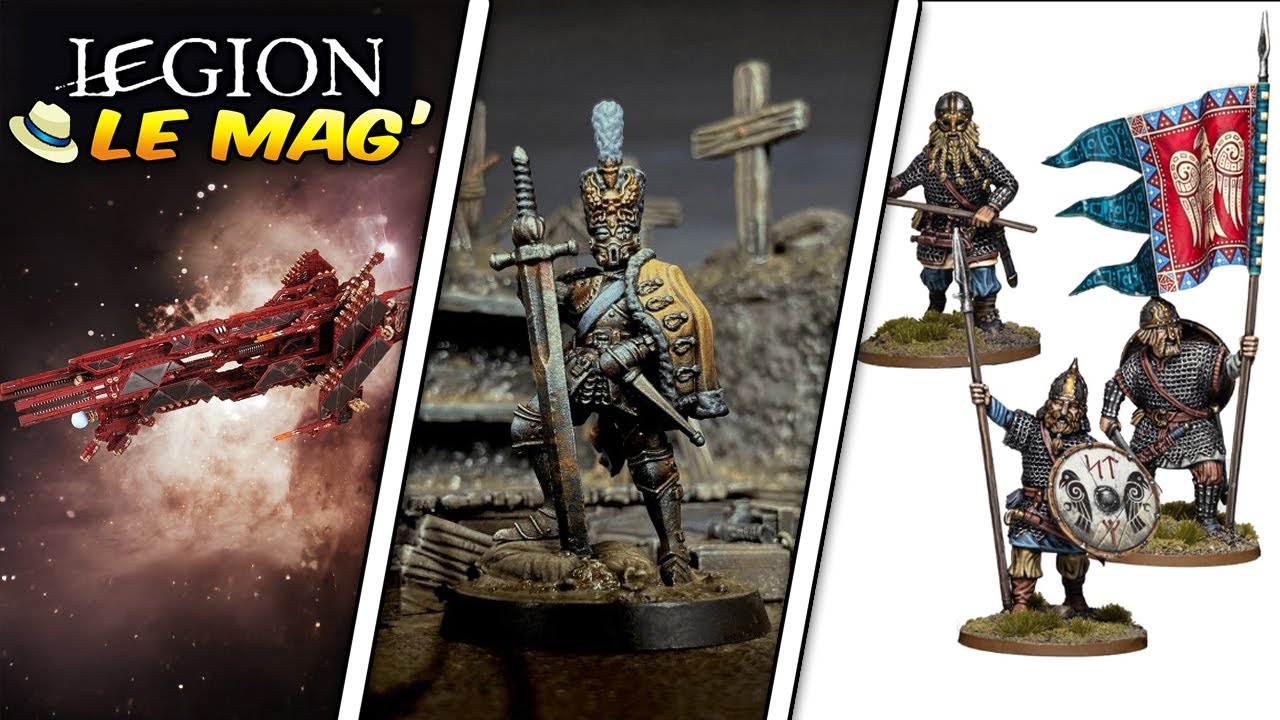Trouver les FIGURINES WARGAMING à mettre sur sa liste du Père Noël chez Legion distribution