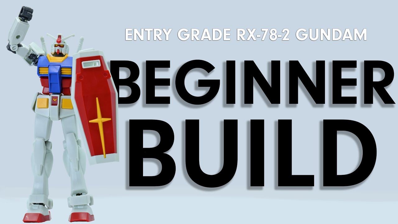 The Best Gunpla Beginner Build | Building With a Beginner