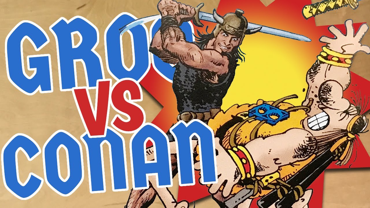 Conan the Barbarian vs Groo the Wanderer