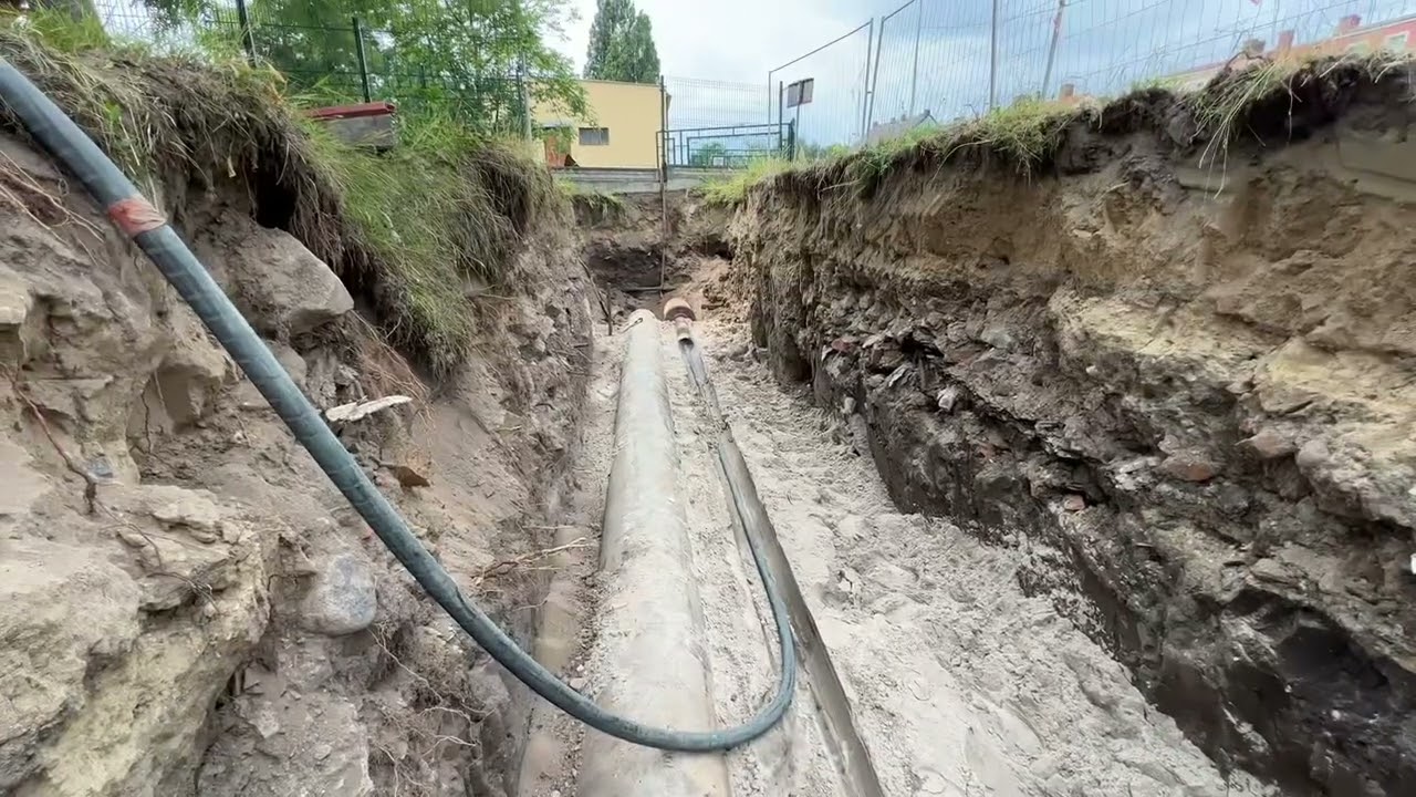 Jak wykonać Przecisk? Wbijanie rur stalowych 508mm