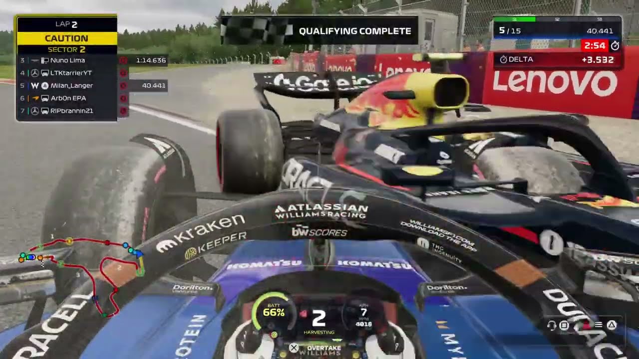PLAYING F1 25 - Revolution Social Event Belgium