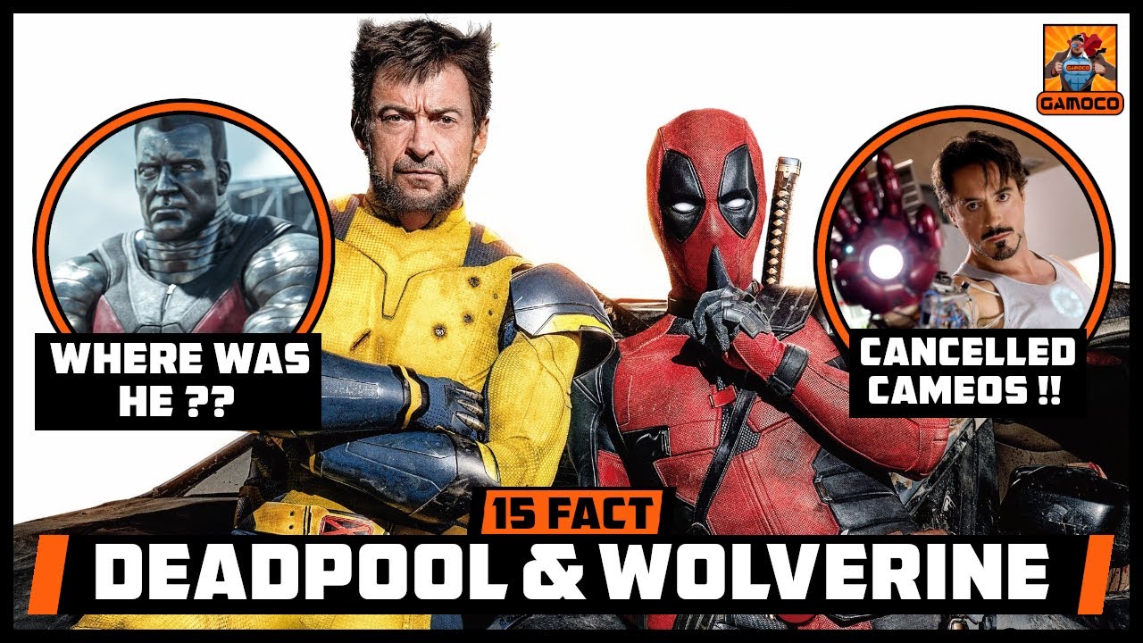 15 Awesome Deadpool & Wolverine Facts [Explained In Hindi] | Cancelled Cameos !! | @GamocoHindi