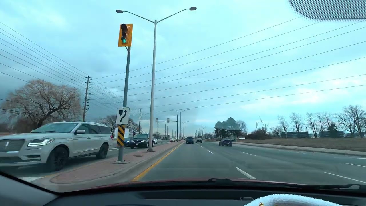 Driving Through Brampton, Mississauga & Etobicoke 🇨🇦 | Daily Life in Canada 🚗
