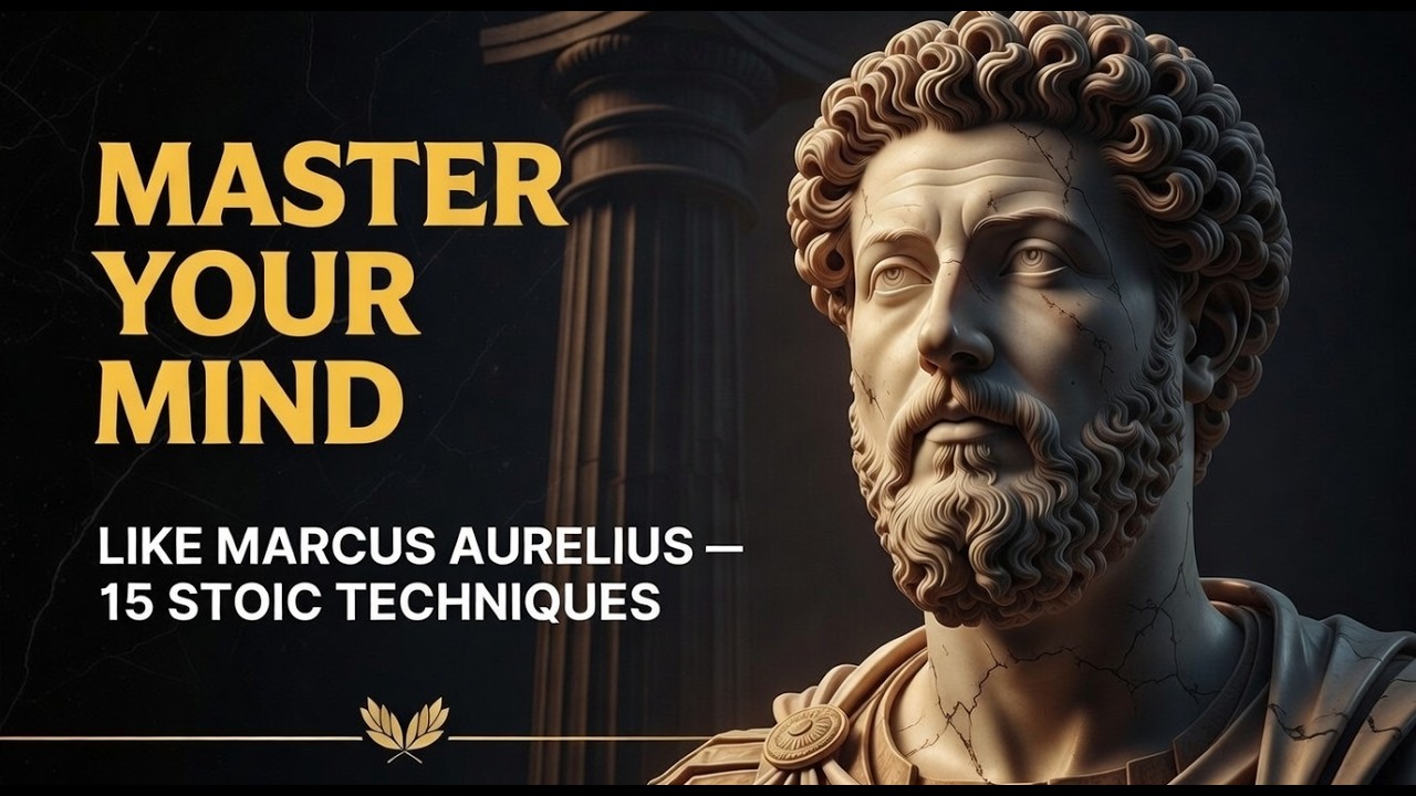 7 Master Your Mind Like Marcus Aurelius – 15 Stoic Techniques | Stoic