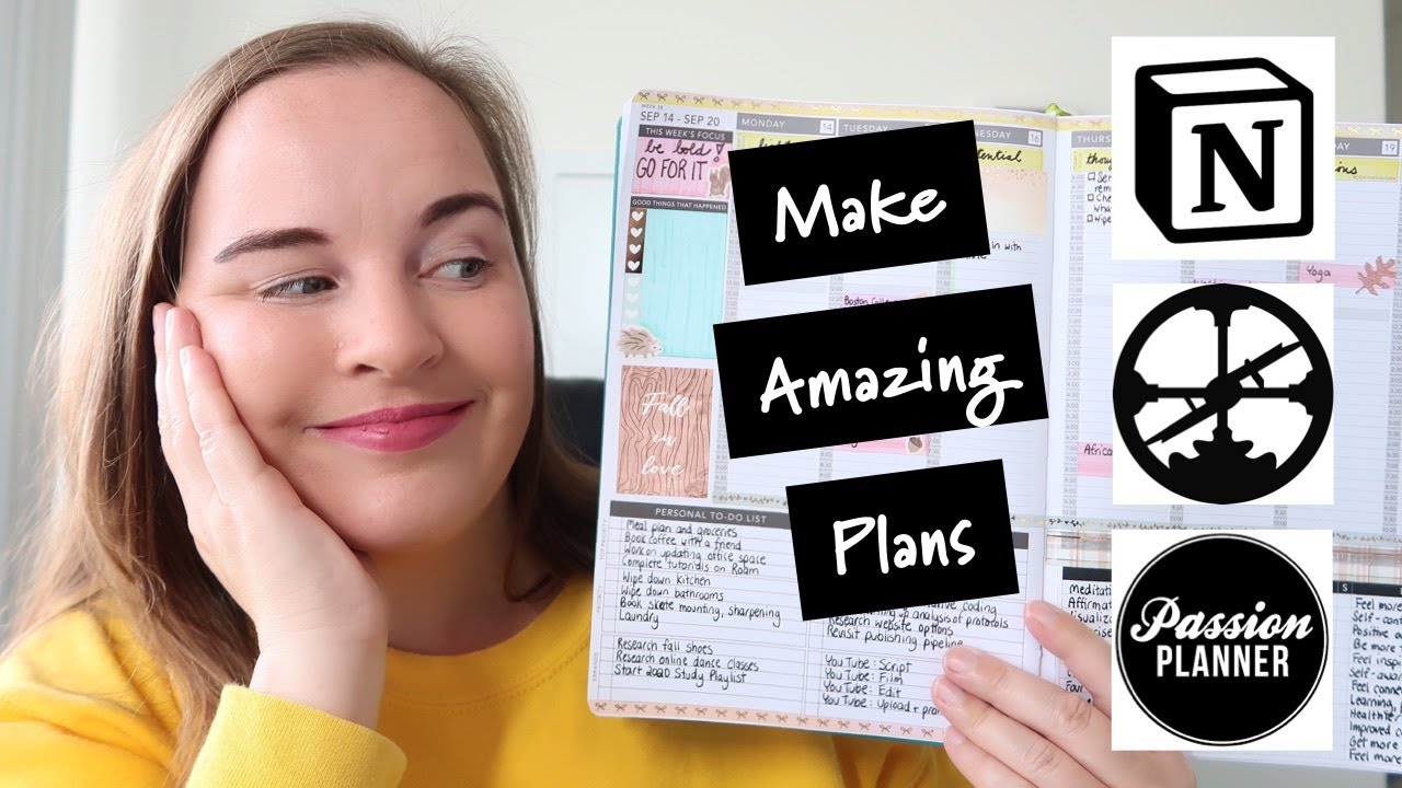 NOTION + ROAM RESEARCH + PASSION PLANNER - HOW to PLAN and TAKE NOTES for UNIVERSITY - PhD Candidate