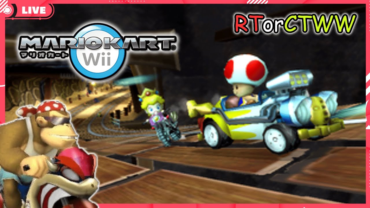 【マリオカートWii】 世界野良配信！雑談ぶちこみ