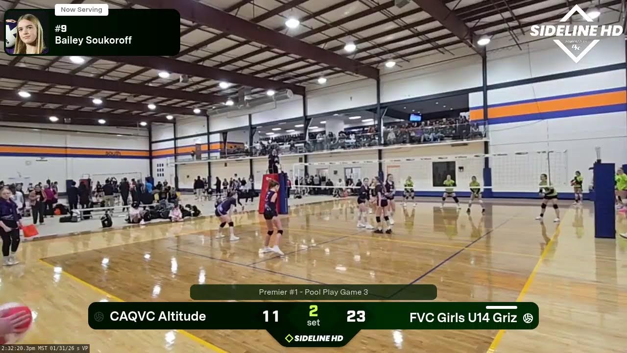 FVC Girls U14 Griz vs. CAQVC Altitude (2026.01.31)