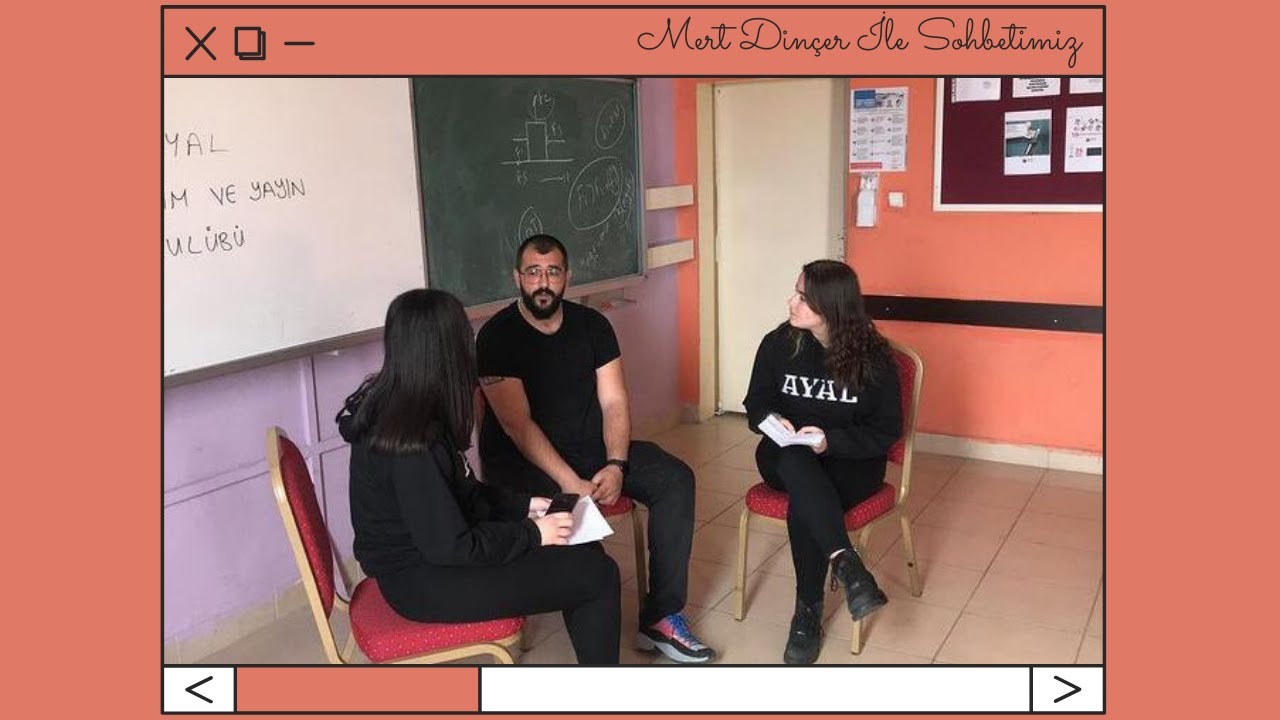 Mert Din&ccedil;er İle R&ouml;portajımız