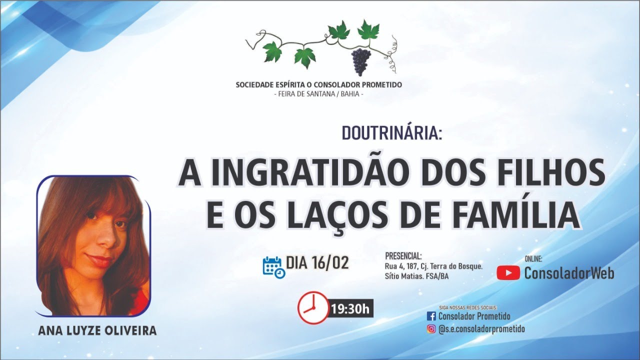 A Ingratidão dos Filhos e os Laços de Família - com Ana Luyze Oliveira