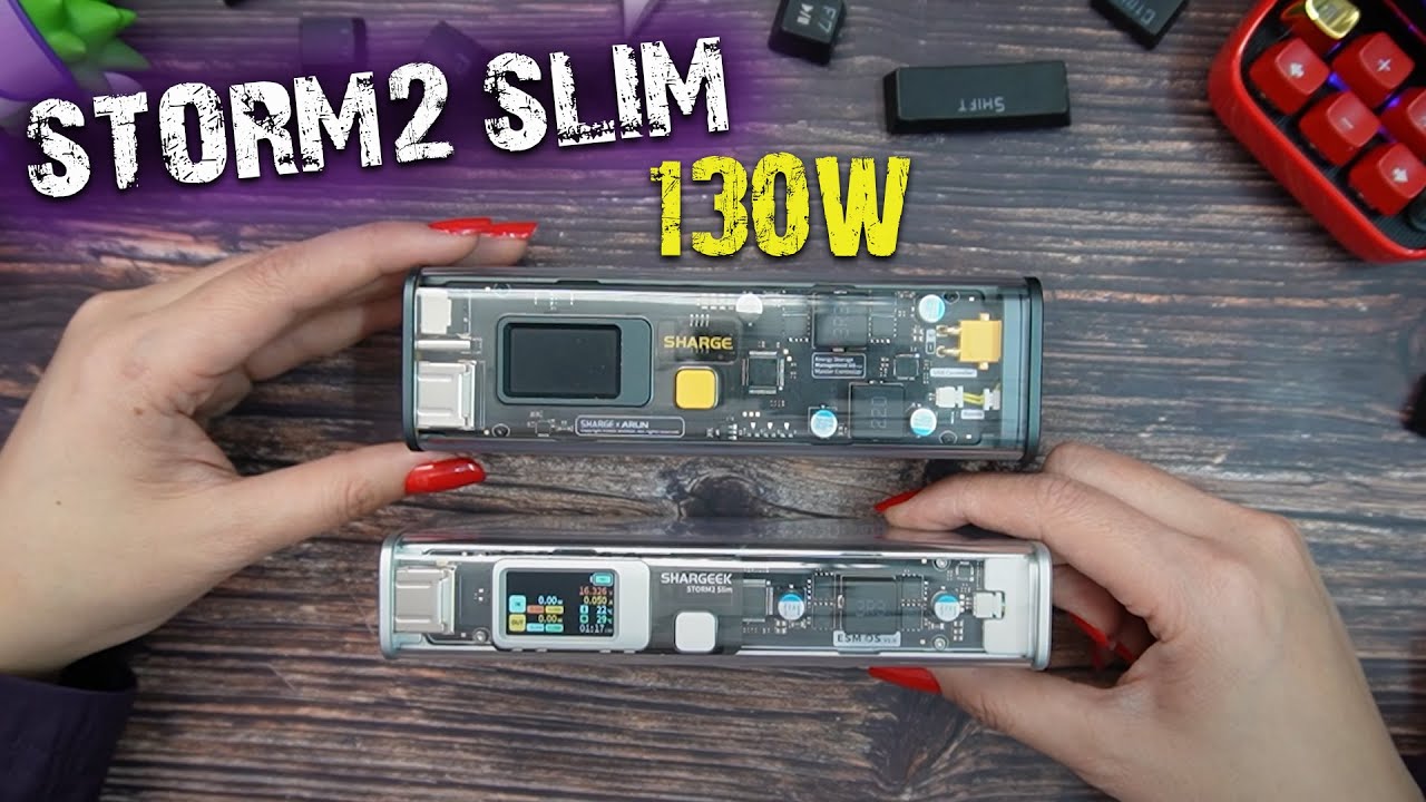 CyberPunk Power Bank - Storm2 Slim 130w 20,000mah