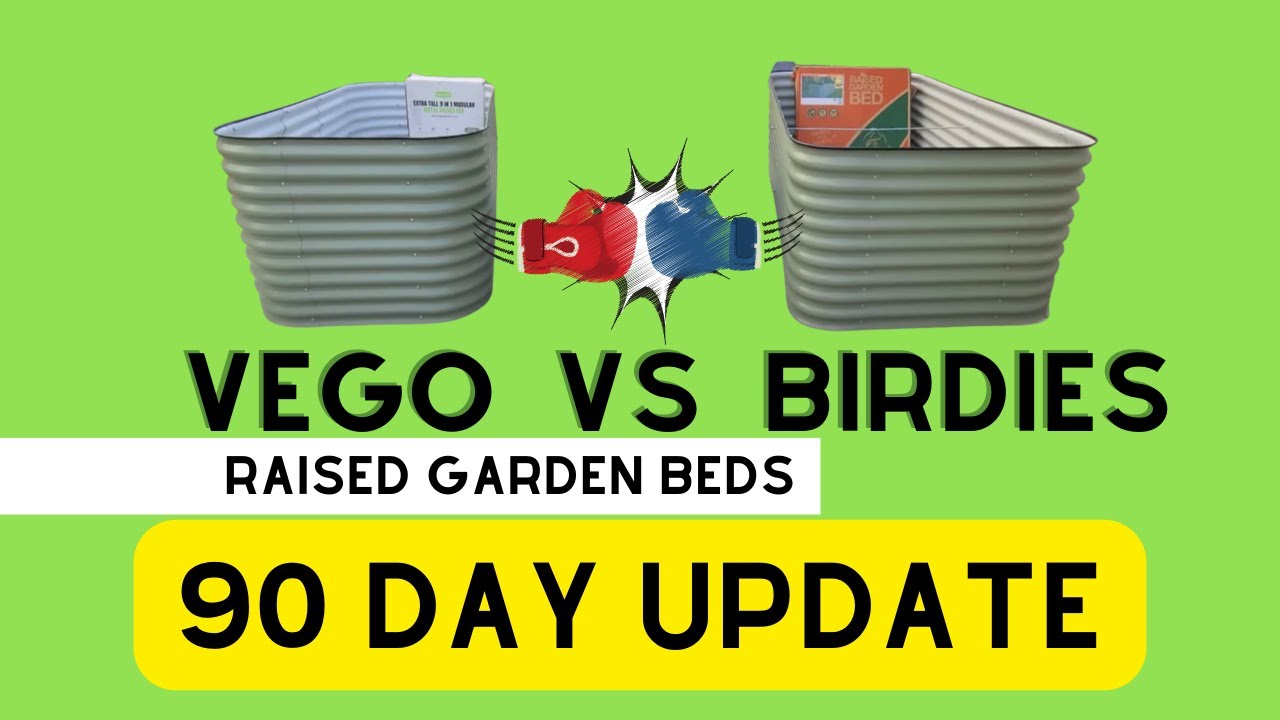 Обзор грядок Birdies Raised Garden Bed vs Vego Garden Bed за 90 дней