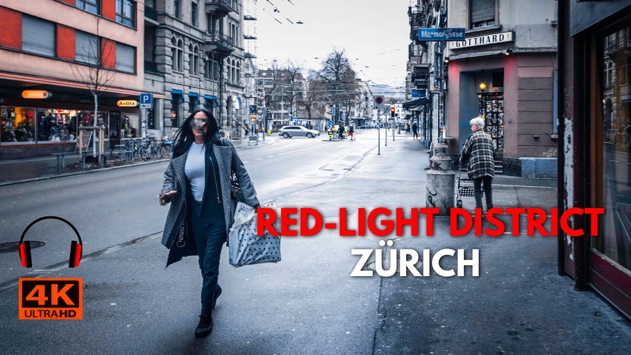 Zürich’s Red Light District | Langstrasse Walking Tour in 4K