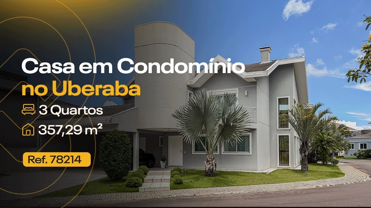 Casa em Condom&iacute;nio com 3 Quartos &agrave; Venda no Uberaba, Curitiba - JOTA8 Im&oacute;veis