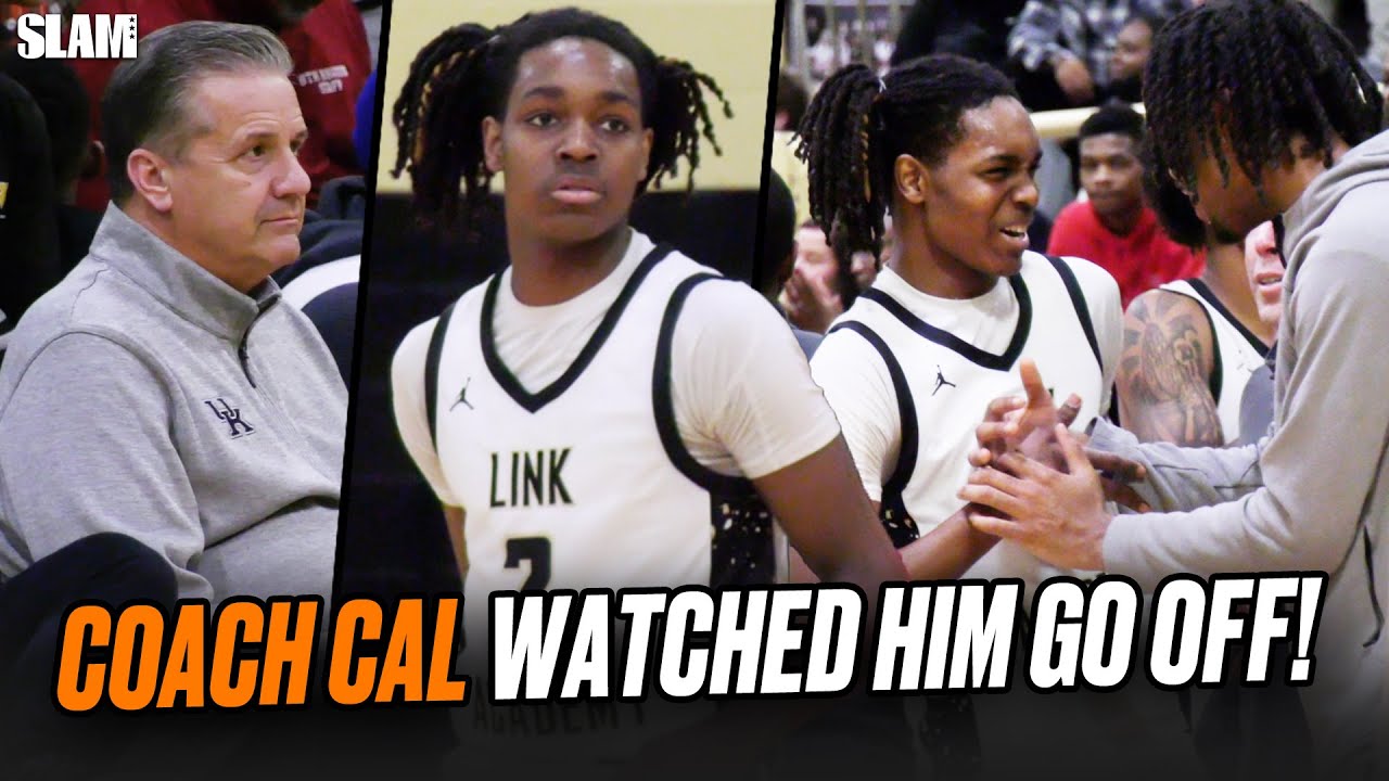 5⭐️ Guard Jasper Johnson DROPS 37 In Front of Coach Calipari 🤮 The Kentucky Native is TUFF!