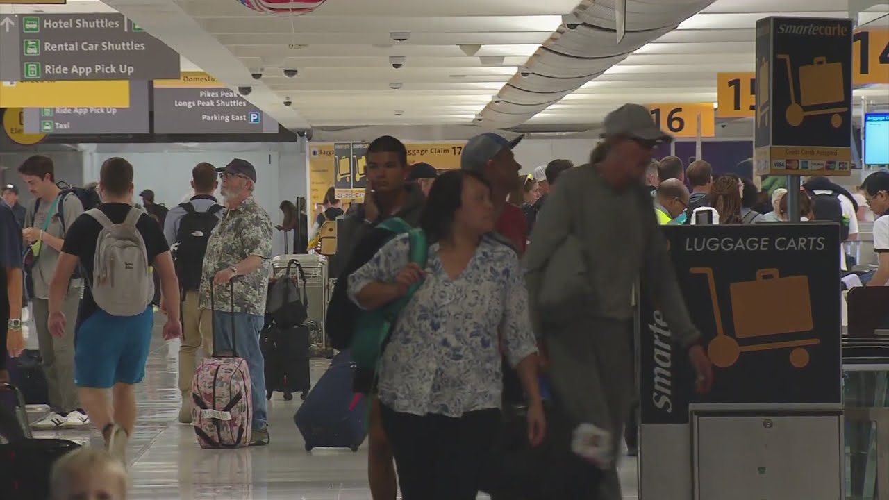 United Airlines passengers see another day of chaos at Denver International Airport