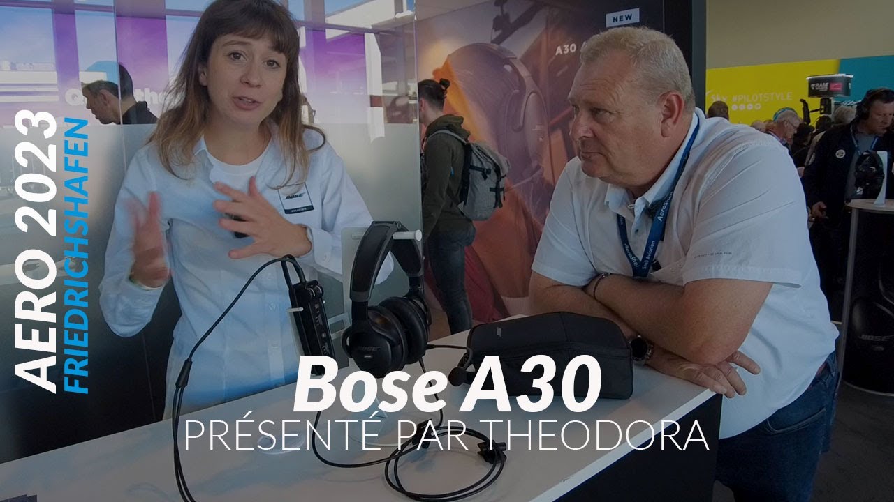 Nouveau casque Bose, le A30