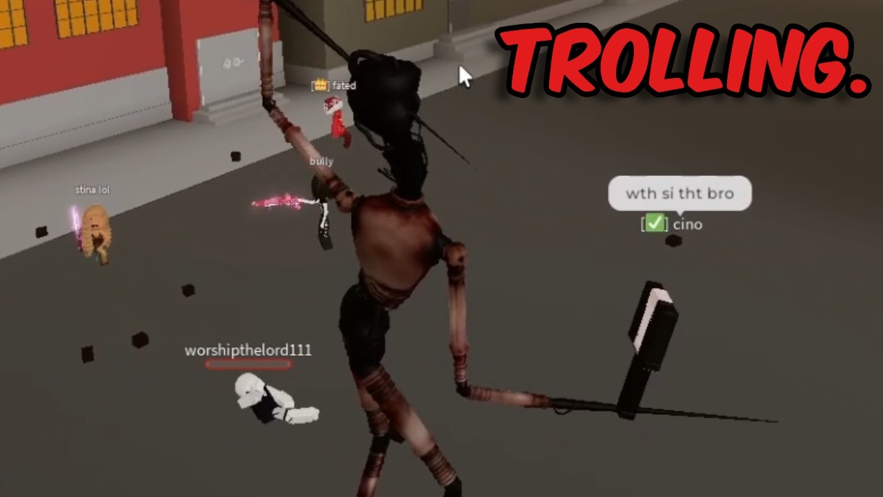 Trolling DAHOODIANS with Roblox Exploits