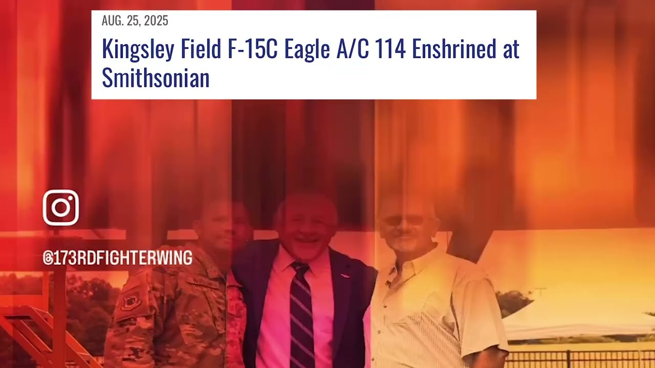 Kingsley Field 2025, Year of the Eagle