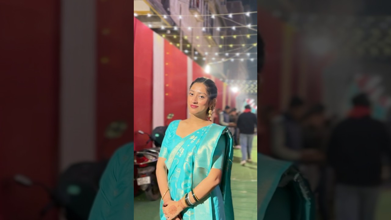 GRWM for wedding🩵 #wedding #grwm #bengaliwedding #makeup #ashortaday #youtube #bhaikishaadi #shaadi