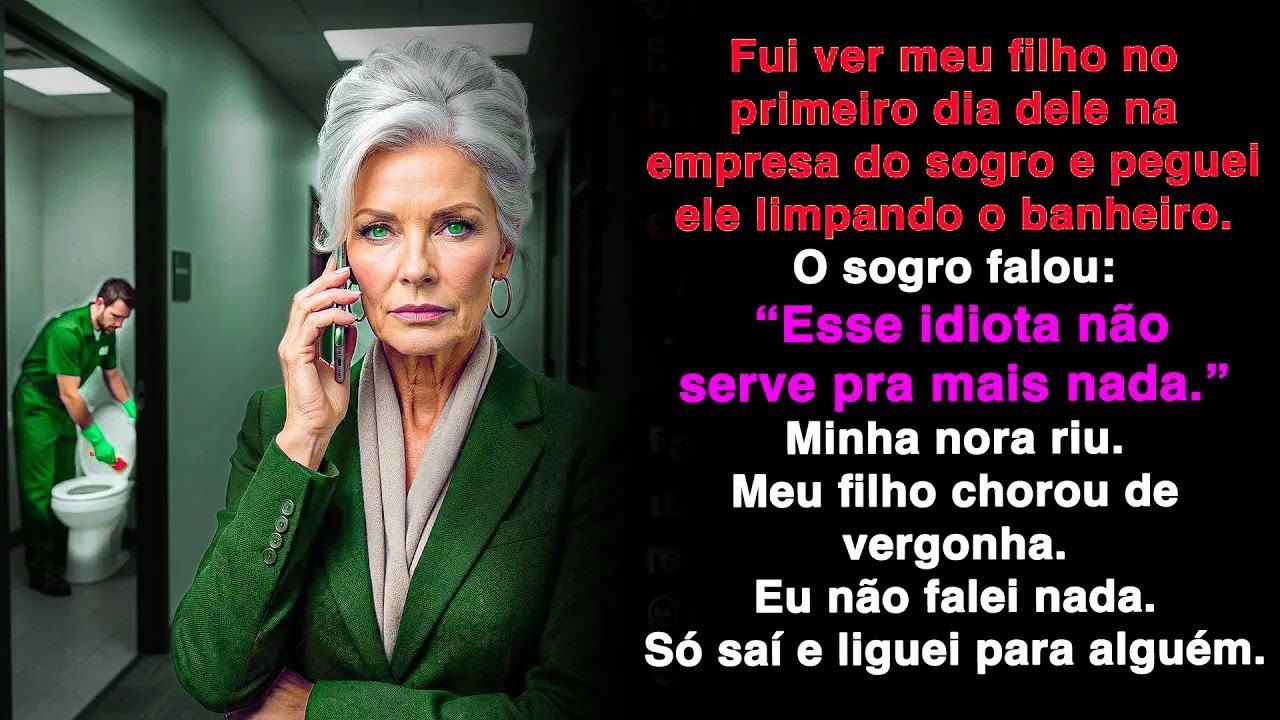 2025O sogro fez meu filho limpar banheiro no primeiro dia e humilhou ele. Depois eu…