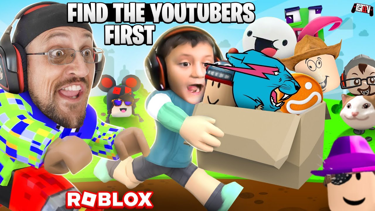 Roblox Find the Youtubers! 20 Minute Hide & Seek Challenge (FGTeeV Duddz vs Shawn)