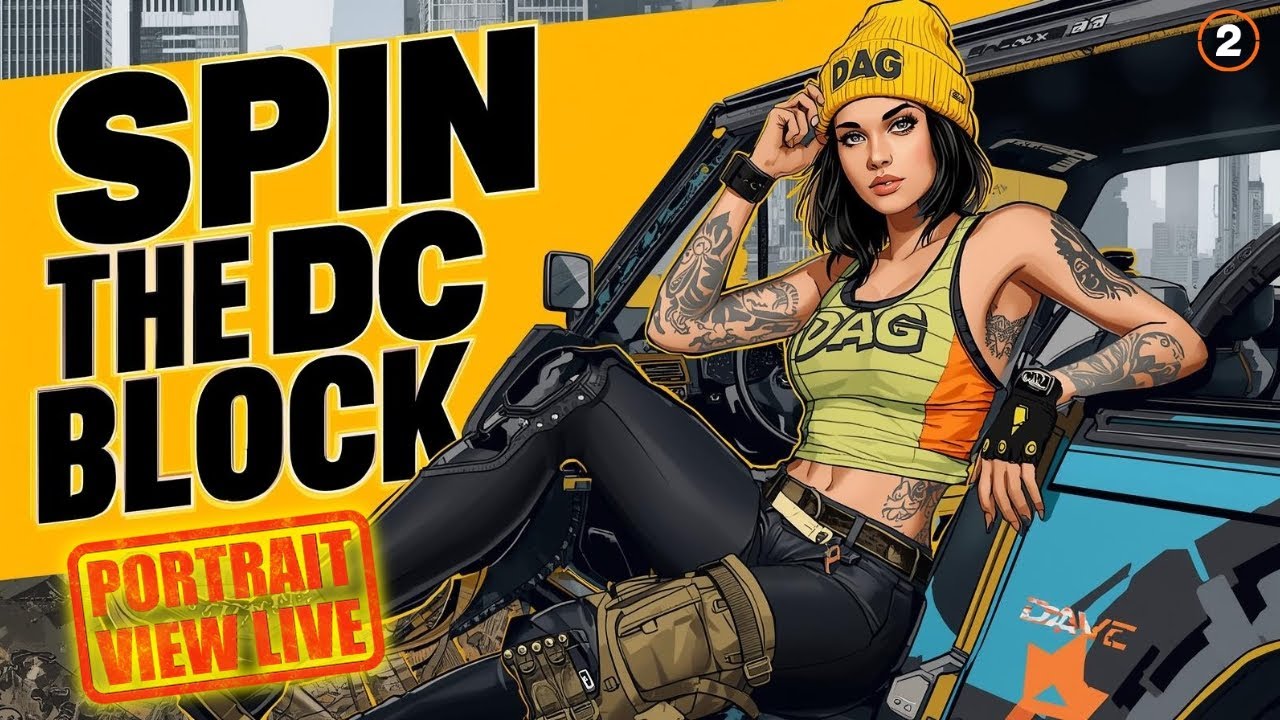 Spin The Block🪓🥷 ~ DAG 🔴LIVE Division 2​ Portrait