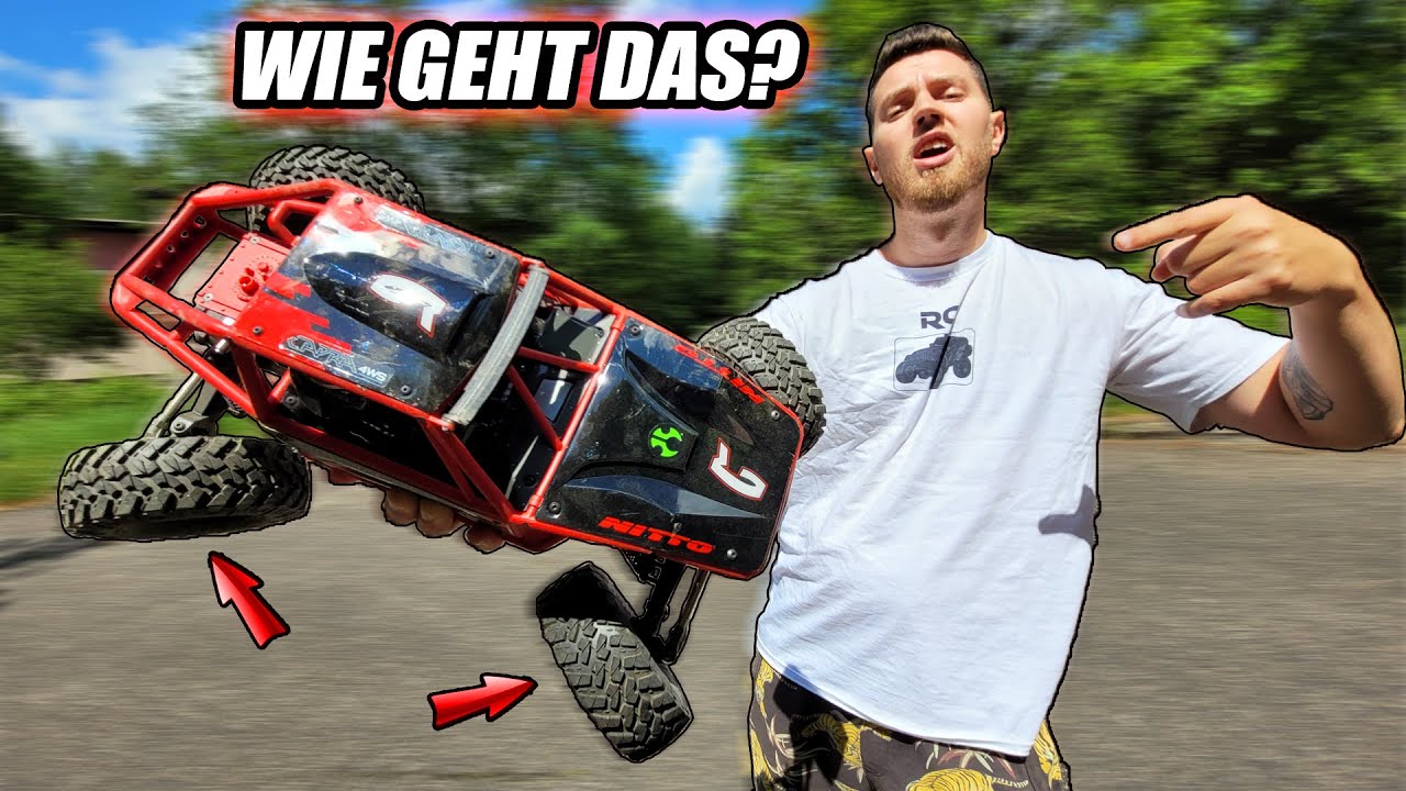 Dieses Auto lenkt VORNE UND HINTEN 😱! - Axial Capra im Test