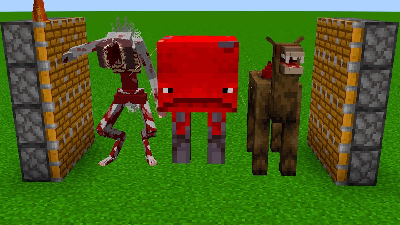 Silverbeast + Strider + Creepy Camel Husk Combined in Minecraft = ???